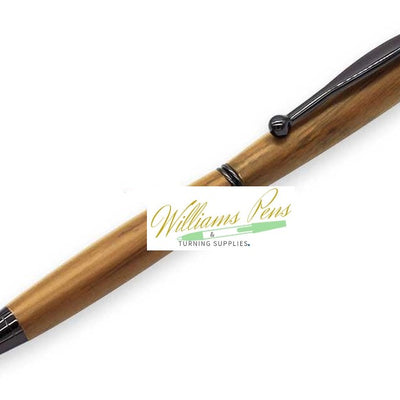 Gun Metal Fancy Lady Pen Kits - Williams Pens & Turning Supplies. Gun Metal Fancy Lady Pen Kits - Williams Pens & Turning Supplies.