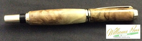 Gun Metal Upgraded I Fountain Jr. Gentleman Pen Kit - Williams Pens & Turning Supplies.