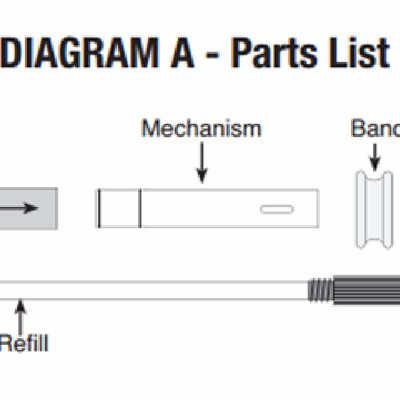 Gun Metal Patricia Pen Kit - Williams Pens & Turning Supplies. Gun Metal Patricia Pen Kit - Williams Pens & Turning Supplies.