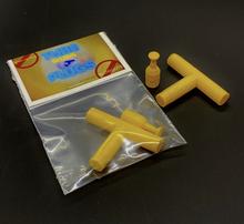 Pen Tube Plugs 10mm Yellow
