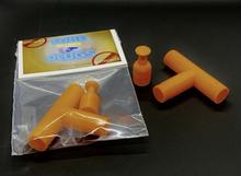 Pen Tube Plugs 12.5mm Orange