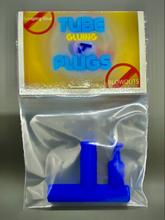 Pen Tube Plugs 27/65* Blue
