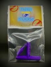Pen Tube Plugs Purple 8mm