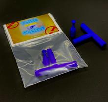 Pen Tube Plugs Purple 8mm Pen Tube Plugs Purple 8mm