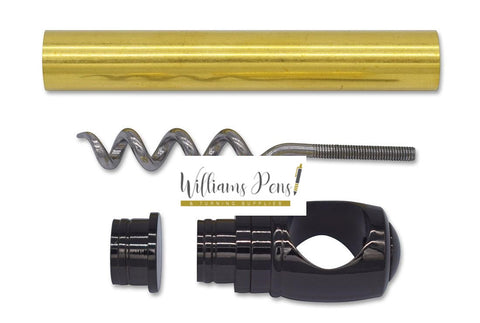 Gun Metal T Corkscrew Bottle Opener Kits