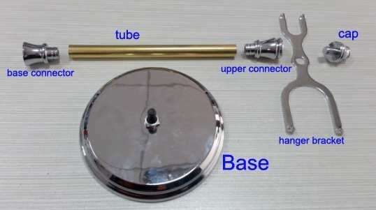 Gun Metal Shaving Stand Kit - Williams Pens & Turning Supplies.