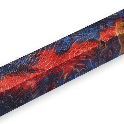 Stabilised Pen Blanks Red & Blue Hybrid Stabilised Pen Blanks Red & Blue Hybrid