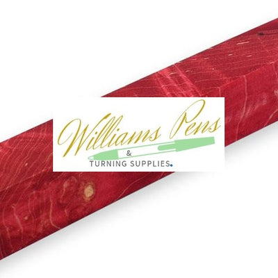 Stabilised Pen Blanks Red Hybrid Stabilised Pen Blanks Red Hybrid