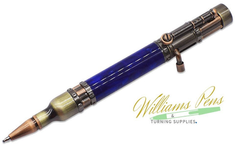 Antique Rose Copper and Bronze Polish Victorian Pen Kit - Williams Pens & Turning Supplies.