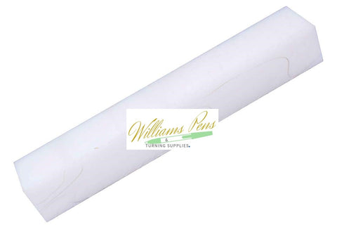 Acrylic White with Transparent Line Pen Blank