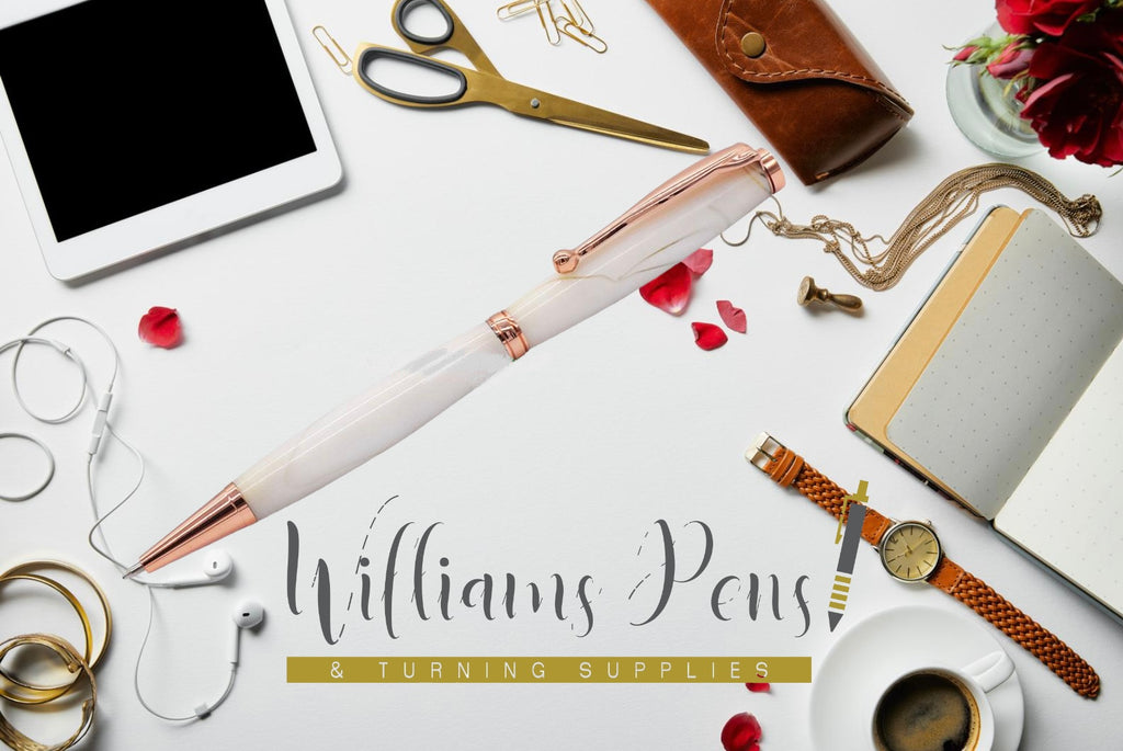 Fancy Pen Kit Copper - Williams Pens & Turning Supplies.