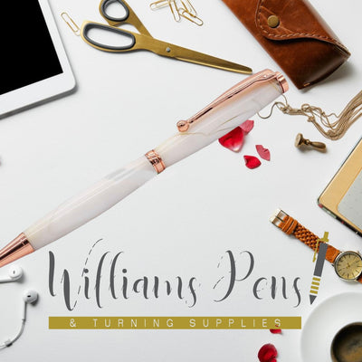 Fancy Pen Kit Copper - Williams Pens & Turning Supplies. Fancy Pen Kit Copper - Williams Pens & Turning Supplies.