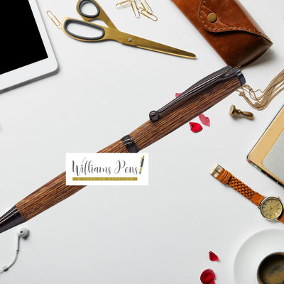 Fancy Pen Kit Gun Metal - Williams Pens & Turning Supplies. Fancy Pen Kit Gun Metal - Williams Pens & Turning Supplies.