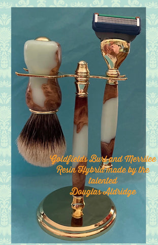 Chrome Shaving Brush Hardware Kits - Williams Pens & Turning Supplies.