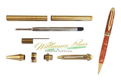 Gold Premium Designer Pen Kits - Williams Pens & Turning Supplies.