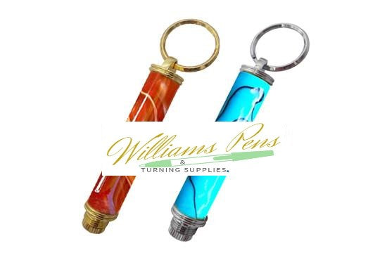Chrome Compact Keychain Knife Kit - Williams Pens & Turning Supplies.