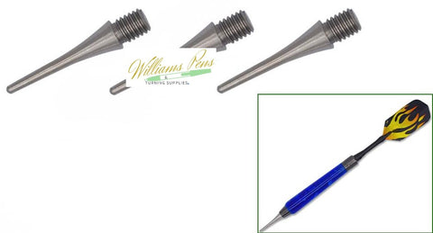 Stainless Steel Tips for the Dart Project Kits - Williams Pens & Turning Supplies.