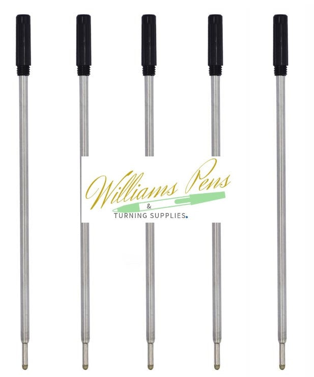 F3 Refill for Slimline/Comfort/Euro Pen (Black, 1mm) - Williams Pens & Turning Supplies.