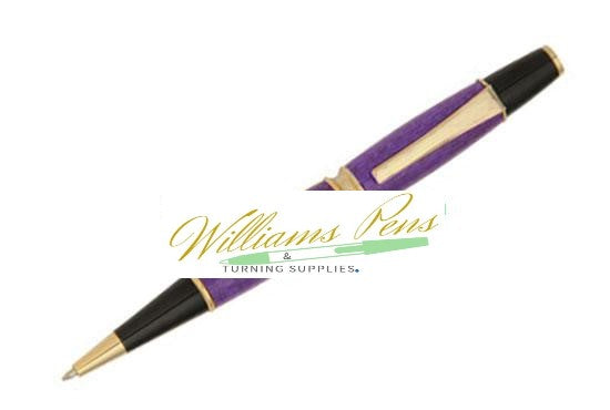 Chrome Patricia Pen Kit - Williams Pens & Turning Supplies.