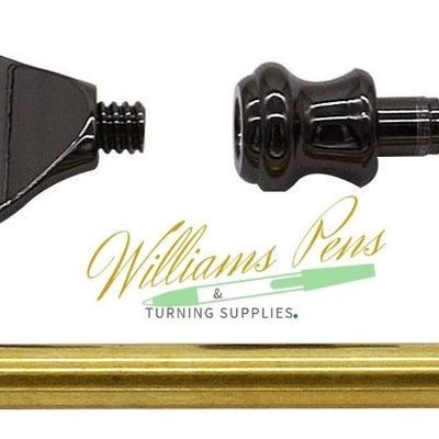 Gun Metal Fusion Razor Shaver Handle Kits - Williams Pens & Turning Supplies.