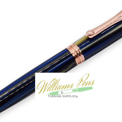 Copper AstonMatin Rollerball Pen Kits - Williams Pens & Turning Supplies.