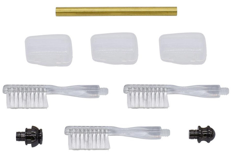 Gun Metal Toothbrush Handle Kits - Williams Pens & Turning Supplies.