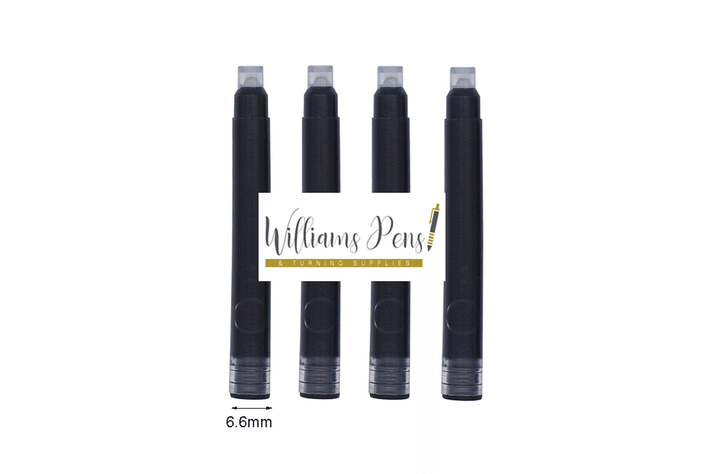 Black Ink Cartridge for Fountain Pen