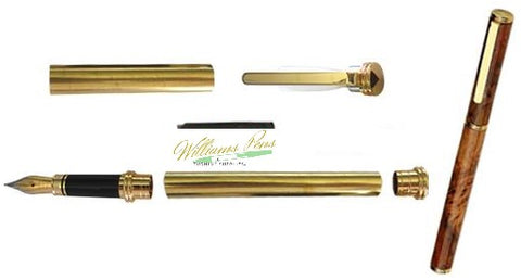 Gold Conservative Fountain Pen Kits