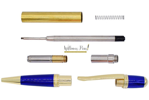 Gold & Blue Sierra Pen Kits