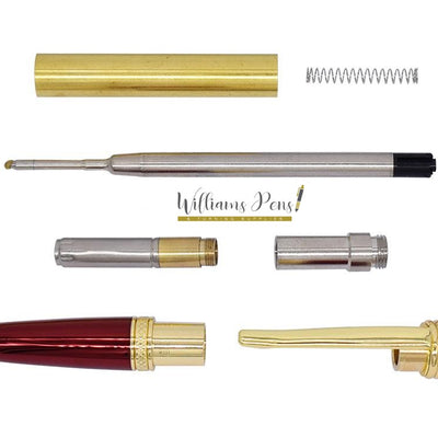 Chrome Miracle Click Pen Kits – Williams Pens & Turning Supplies.