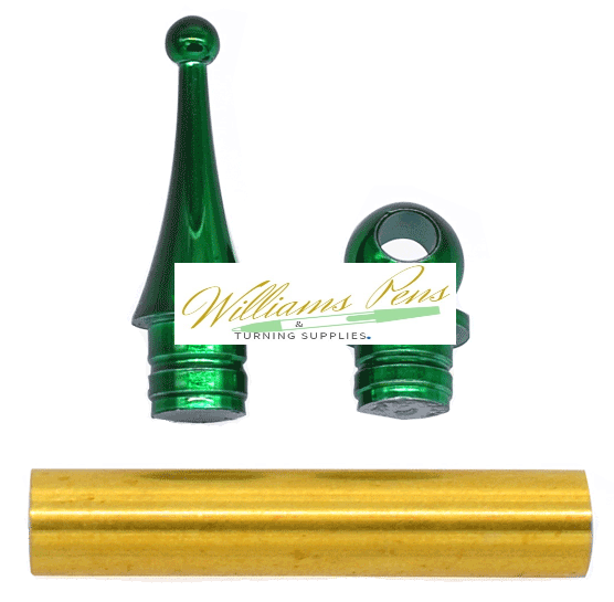 Green Christmas Tree Decoration Kits - Williams Pens & Turning Supplies.