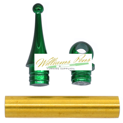 Green Christmas Tree Decoration Kits - Williams Pens & Turning Supplies.