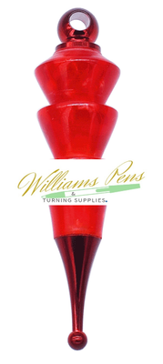 Red Christmas Tree Decoration Kits - Williams Pens & Turning Supplies.