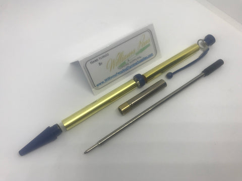 Fancy Pen Kit Blue Enamel - Williams Pens & Turning Supplies.