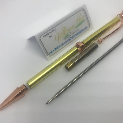 Fancy Pen Kit Copper - Williams Pens & Turning Supplies.