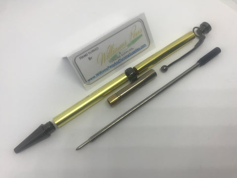Fancy Pen Kit Black Titanium - Williams Pens & Turning Supplies.