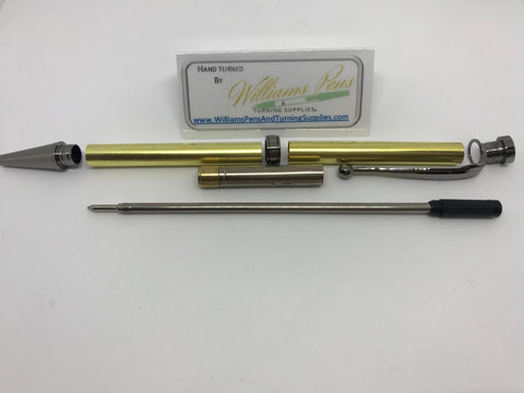 Fancy Pen Kit Gun Metal - Williams Pens & Turning Supplies.