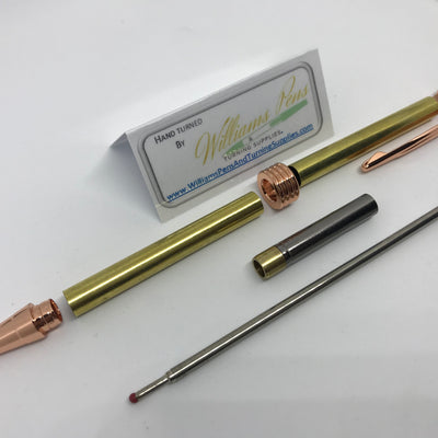 Streamline Pen Kit Copper - Williams Pens & Turning Supplies.