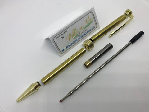 Streamline Pen Kit Titanium Gold - Williams Pens & Turning Supplies.