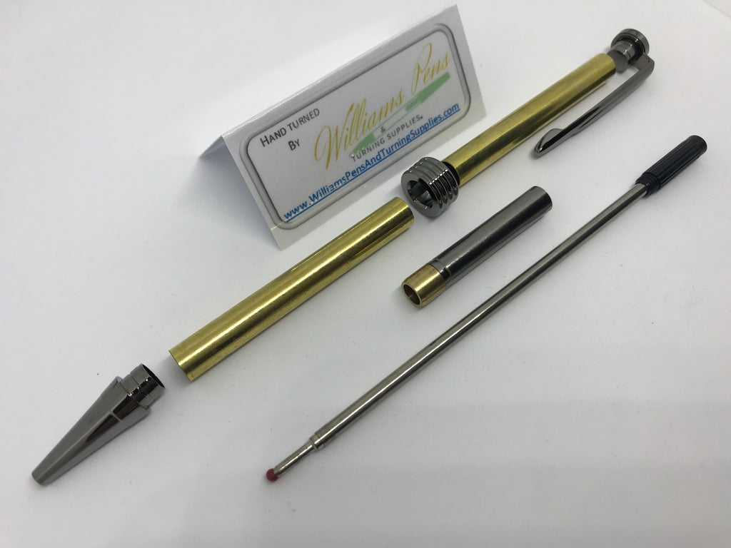 Streamline Pen Kit Gun Metal - Williams Pens & Turning Supplies.