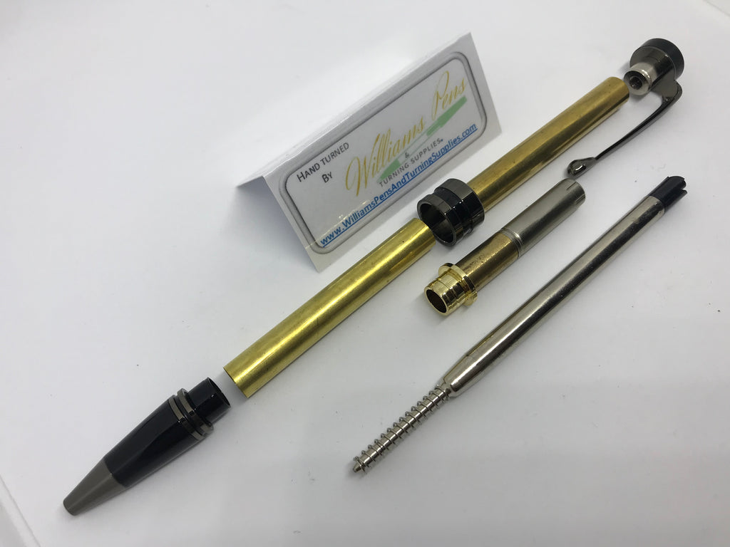 Classic Twist Pen Kit Gun Metal - Williams Pens & Turning Supplies.