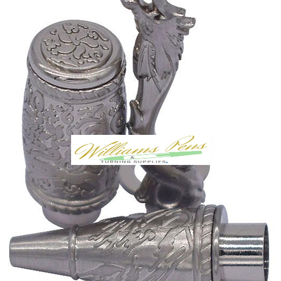 Antique silver MT Kunlun Loong pen kit Dragon - Williams Pens & Turning Supplies.