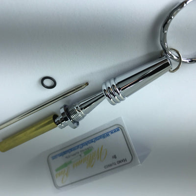 Chrome Keychain Stylus Pen Kit - Williams Pens & Turning Supplies.