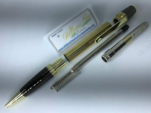 Gold & Gun Metal Sierra Pen Kits - Williams Pens & Turning Supplies.