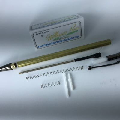 Gun Metal Miracle Click Pen Kit - Williams Pens & Turning Supplies.