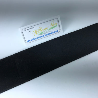 Black Velvet Pen Sleeve - Williams Pens & Turning Supplies.