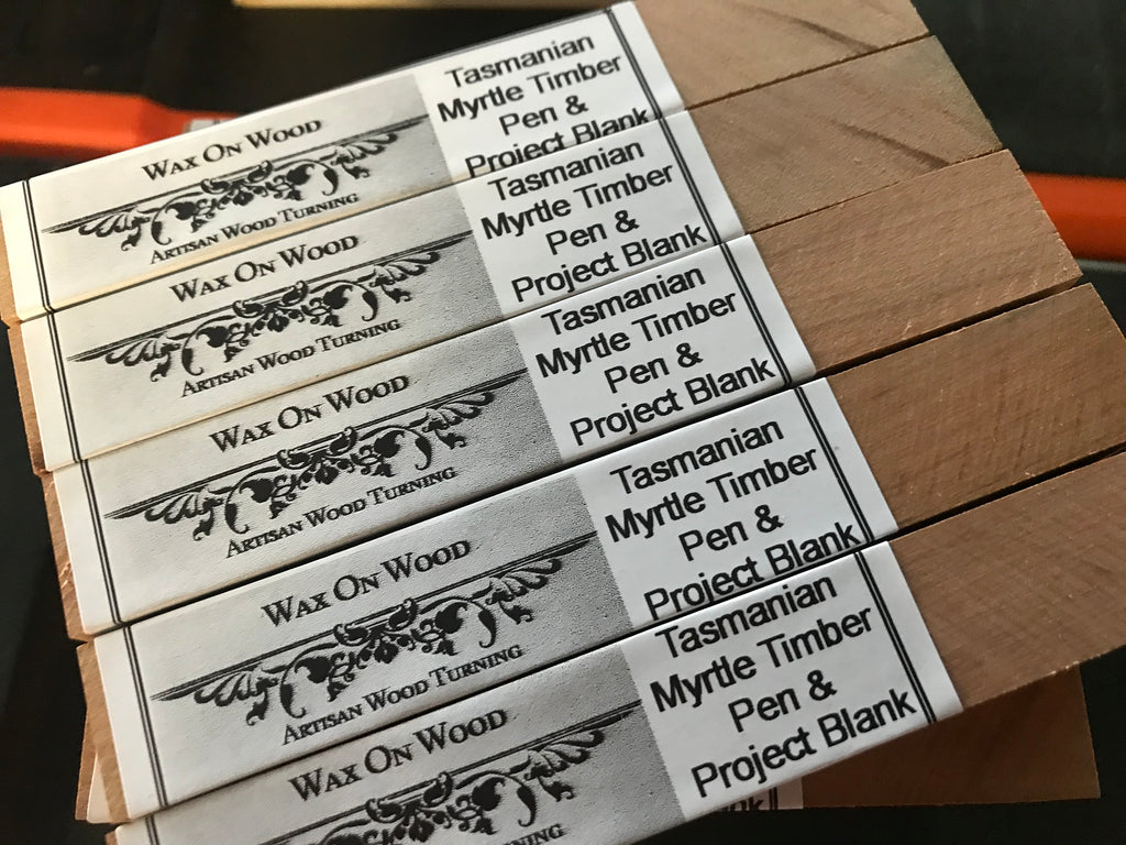 Tasmanian Myrtle Timber Pen & Project Blank