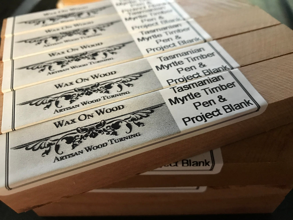 Tasmanian Myrtle Timber Pen & Project Blank