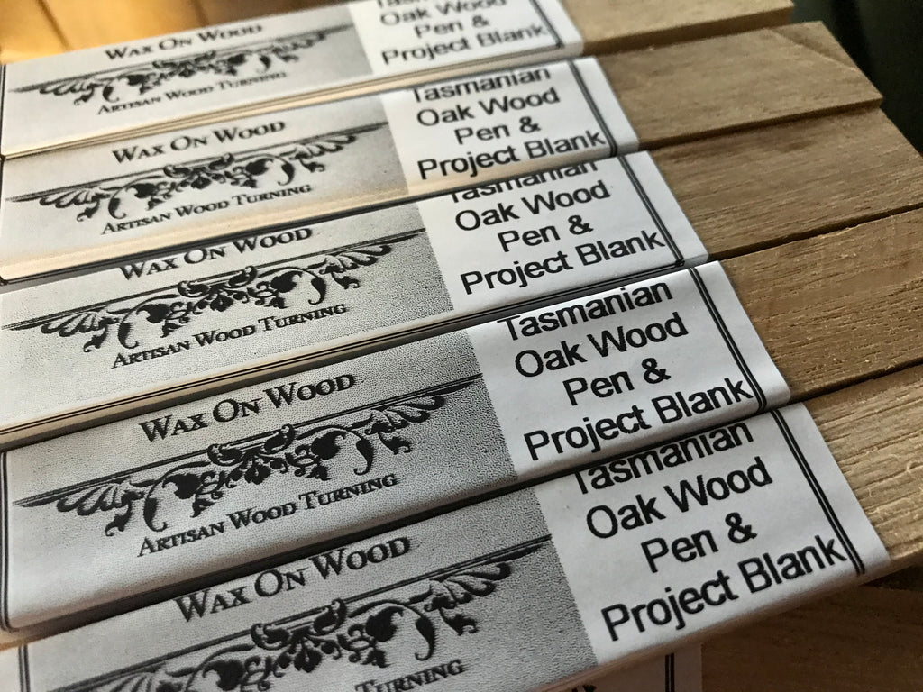 Tasmanian Oak Wood Pen & Project Blank