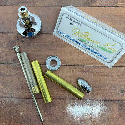 Chrome Refrigerator Pen Kit - Williams Pens & Turning Supplies.